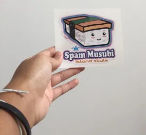 Spam Musubi Decal