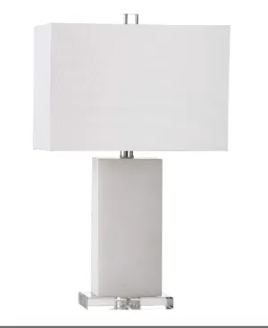 Square Marble Base Lamp with Acrylic