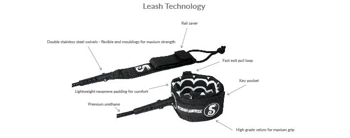 Sticky Johnson Reg 7" Leash