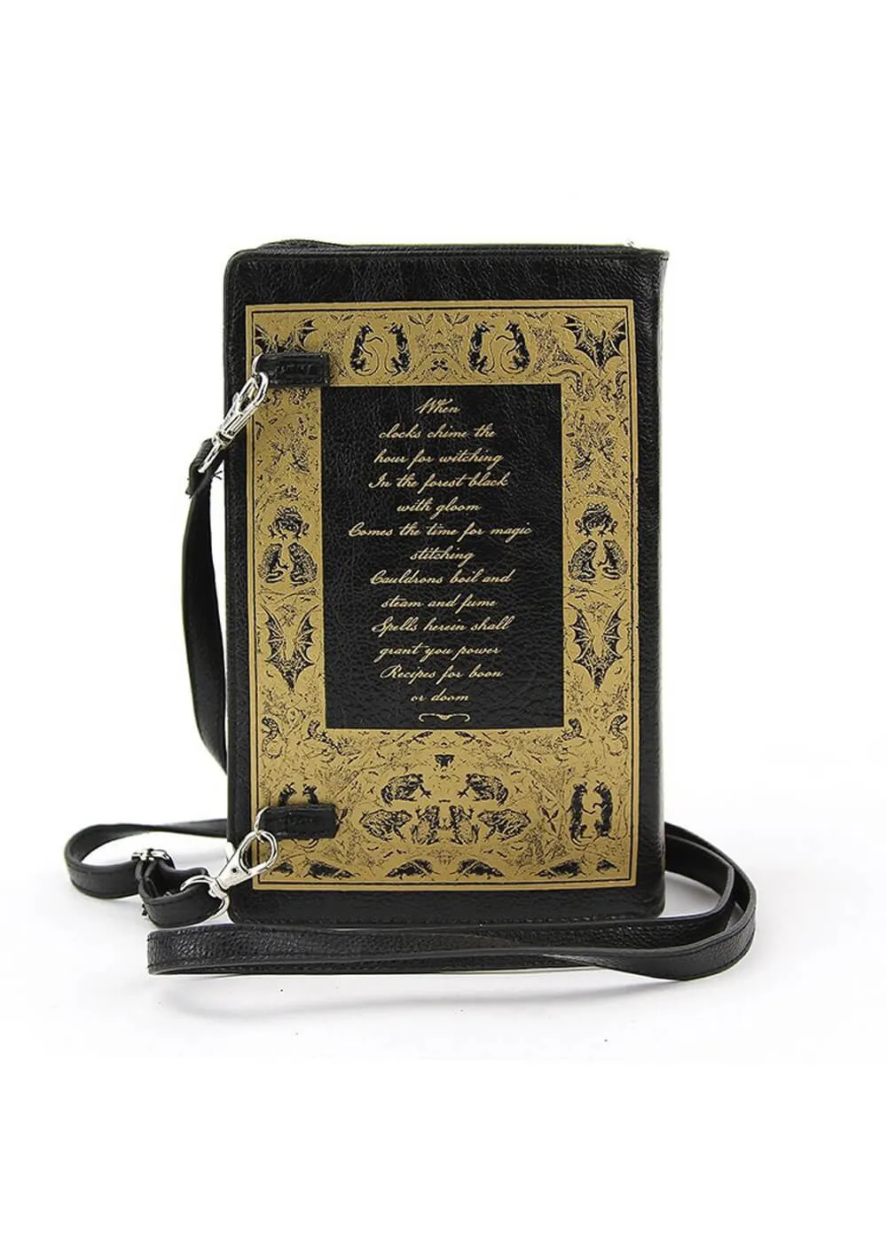 Succubus Bags The Witches Companion Book Shoulderbag Black
