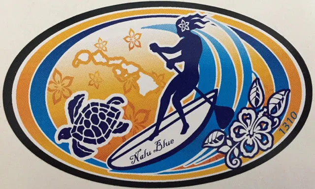 SUP Wahine Decal