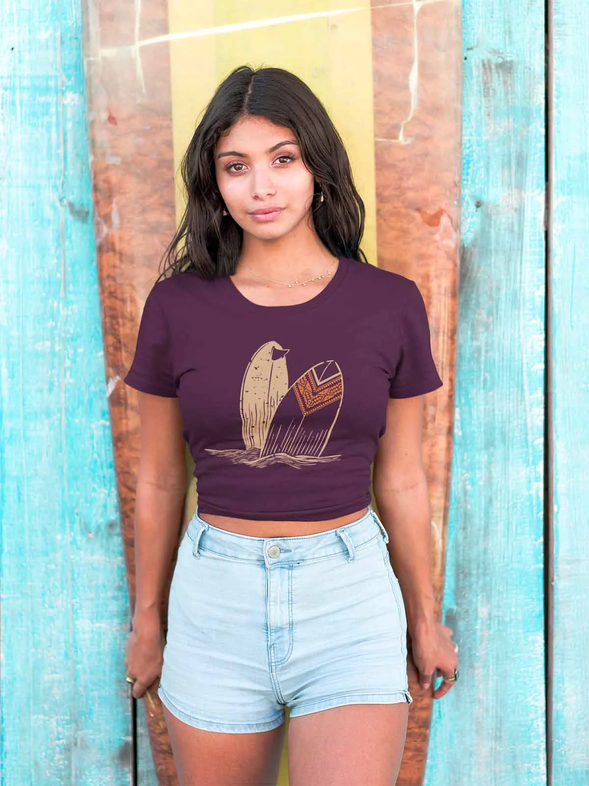 Surfboard |  Printed T shirt