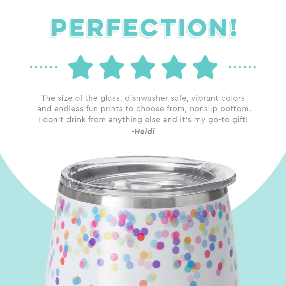 Swig Confetti Stemless Wine Tumbler 14 oz