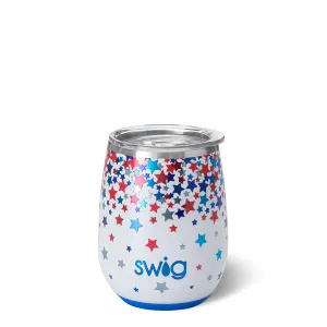 Swig Star Spangled Stemless Wine Cup 14oz