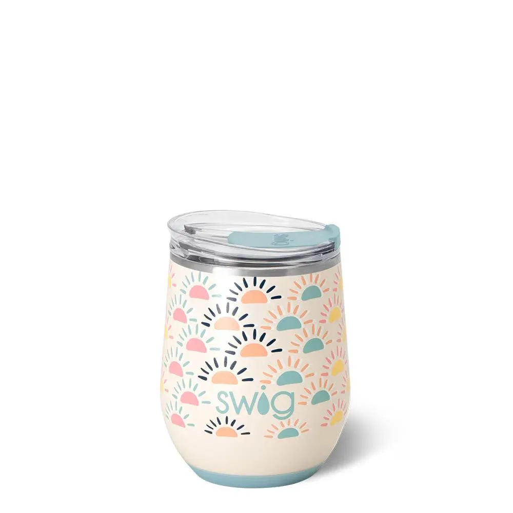 Swig Sun Chaser Stemless Wine Cup 12oz