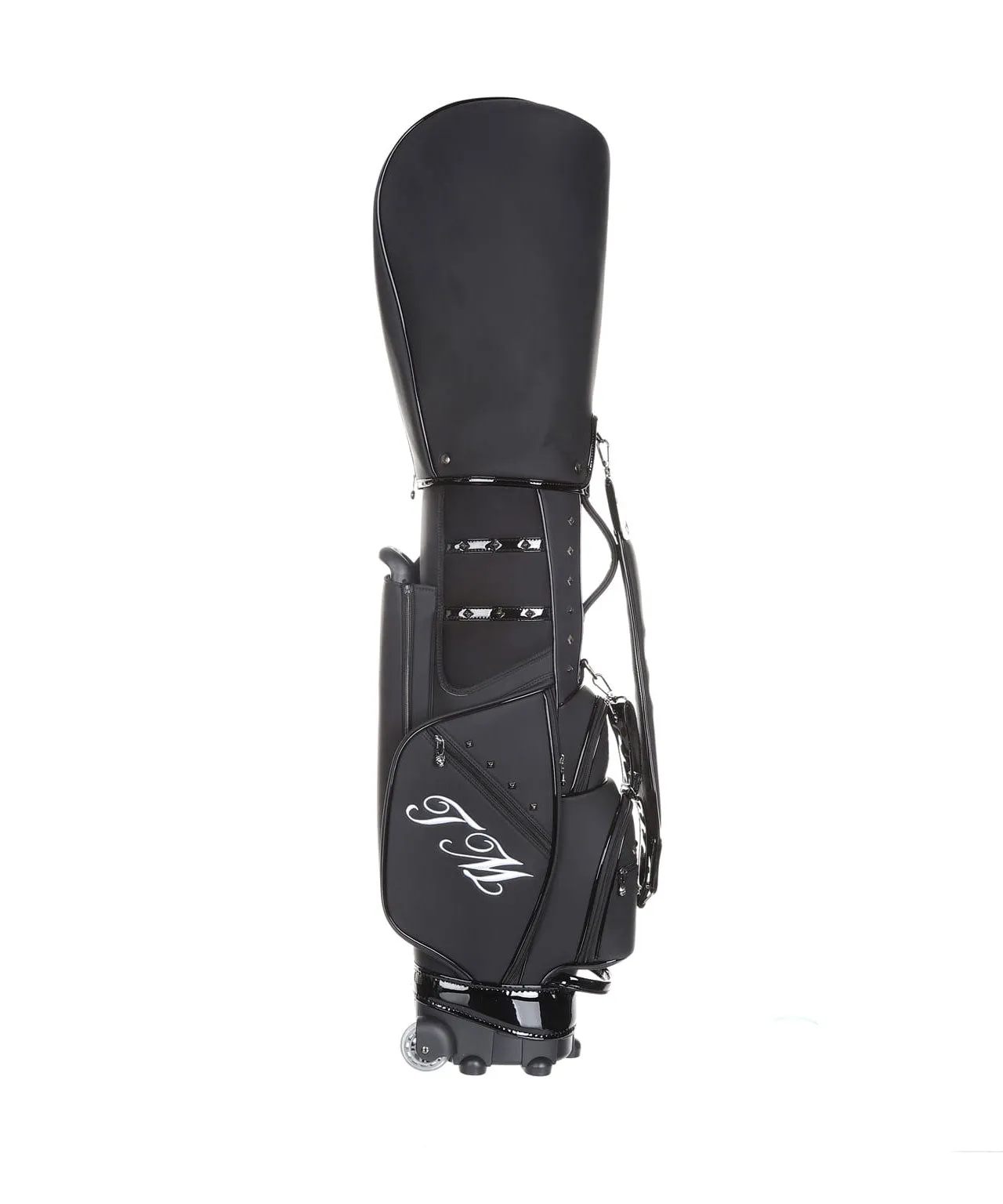 THE MAKE - Rosa Wheel Caddie Bag - Black