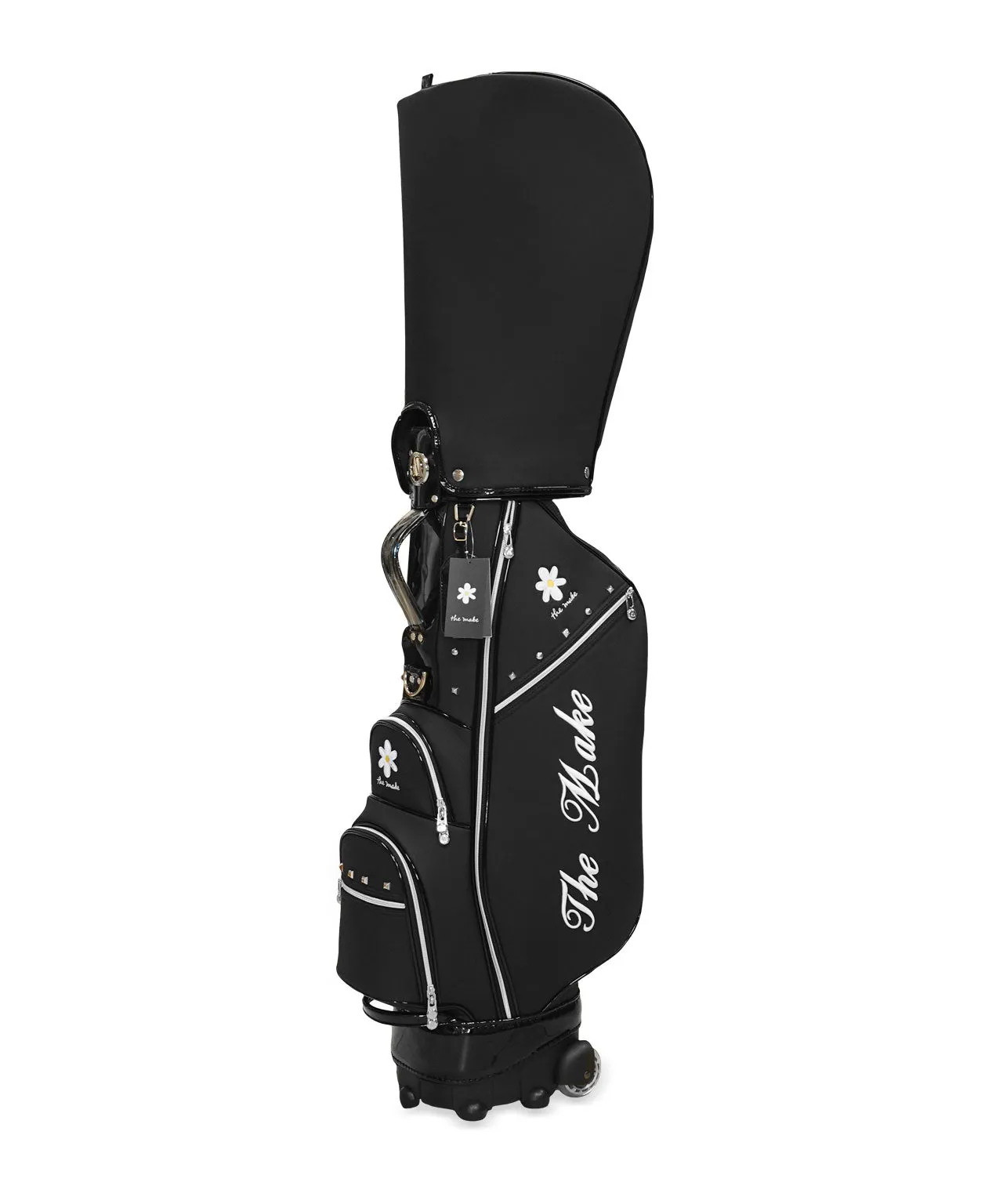 THE MAKE - Rosa Wheel Caddie Bag - Black