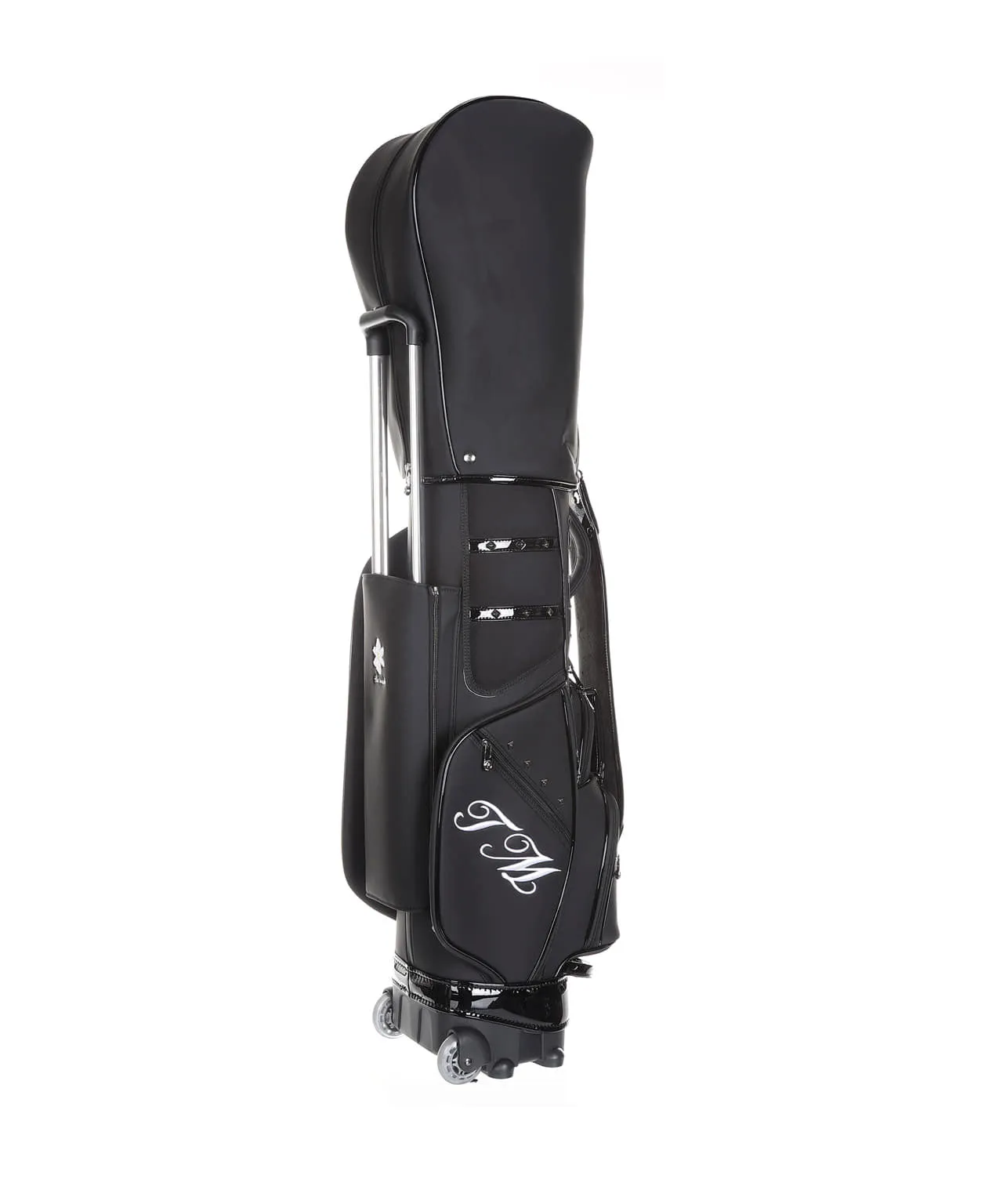 THE MAKE - Rosa Wheel Caddie Bag - Black