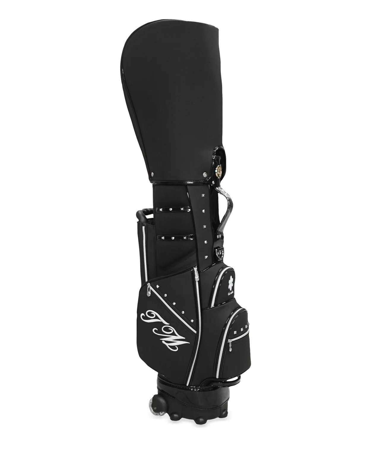 THE MAKE - Rosa Wheel Caddie Bag - Black