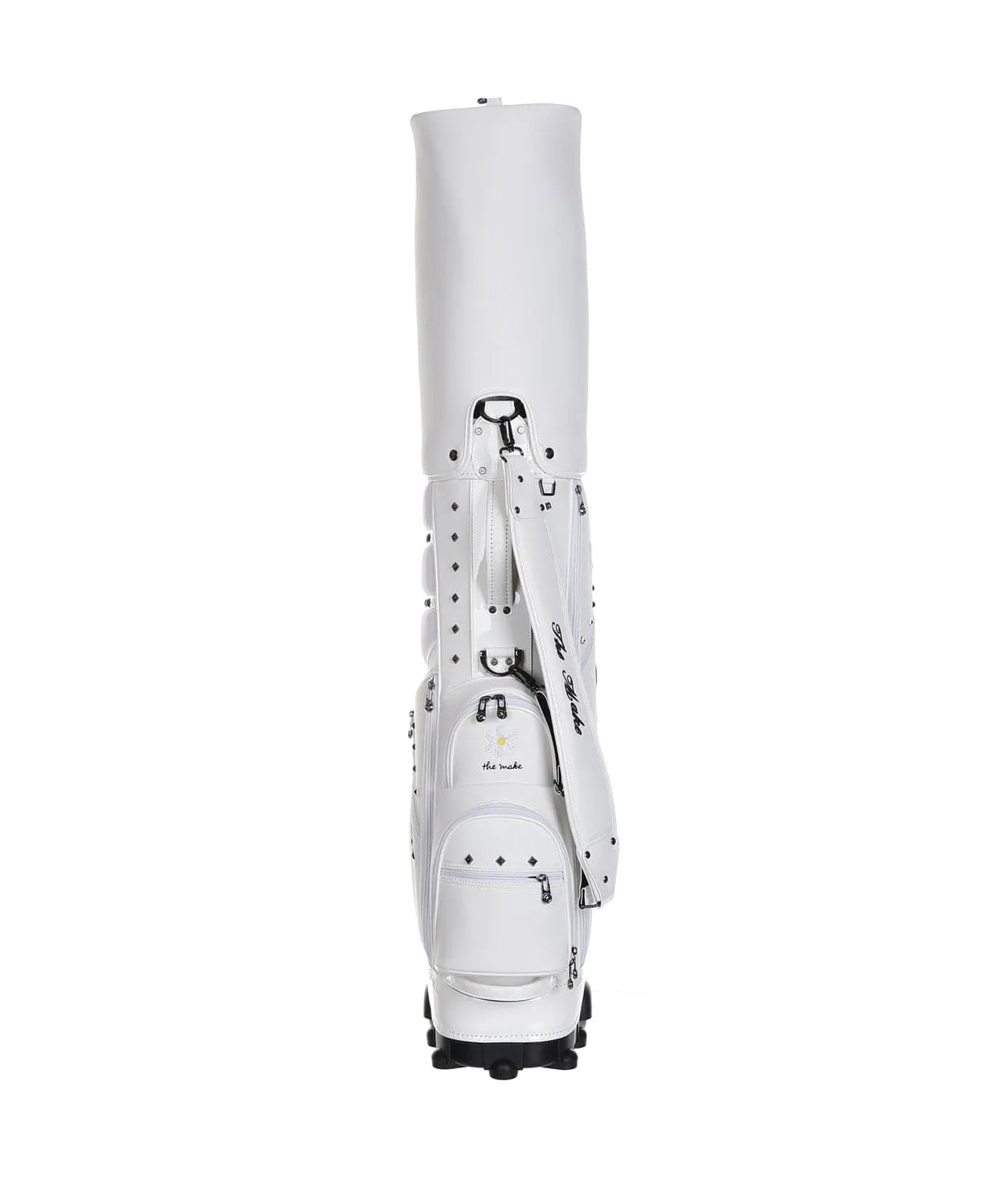THE MAKE - Rosa Wheel Caddie Bag - White