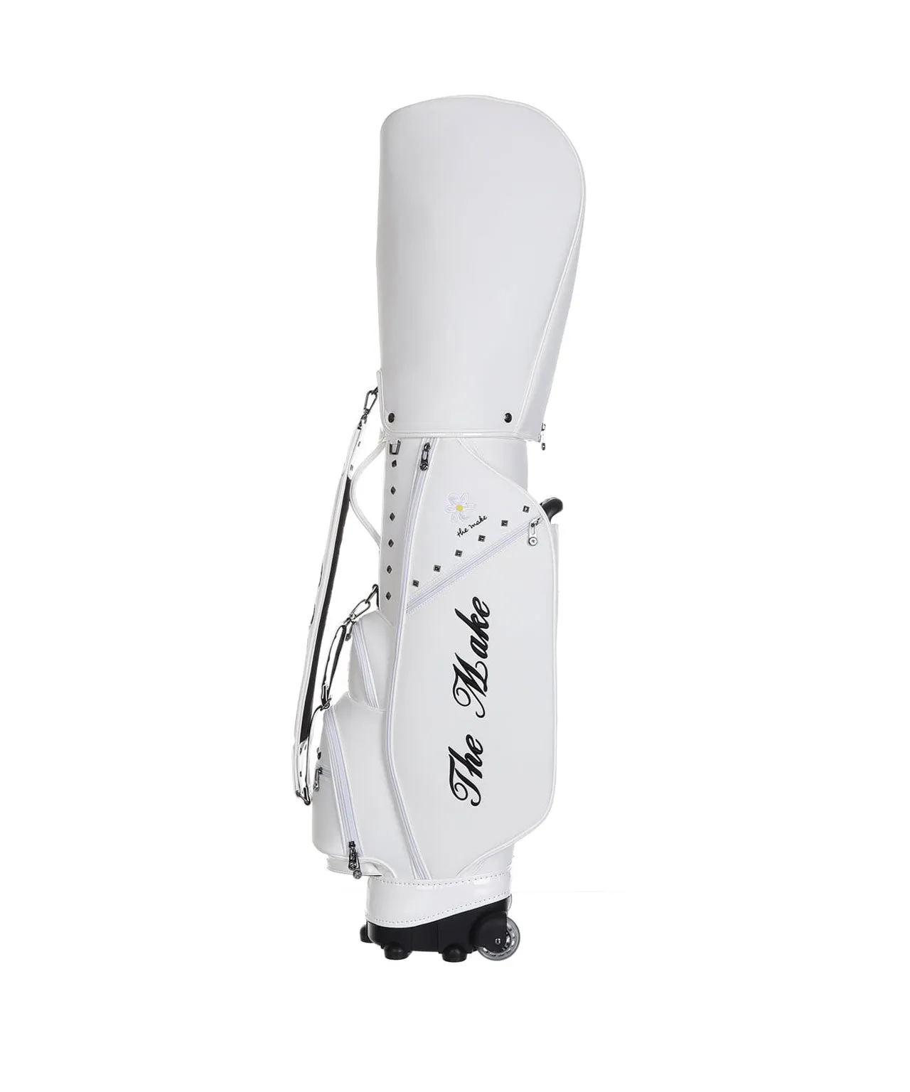 THE MAKE - Rosa Wheel Caddie Bag - White