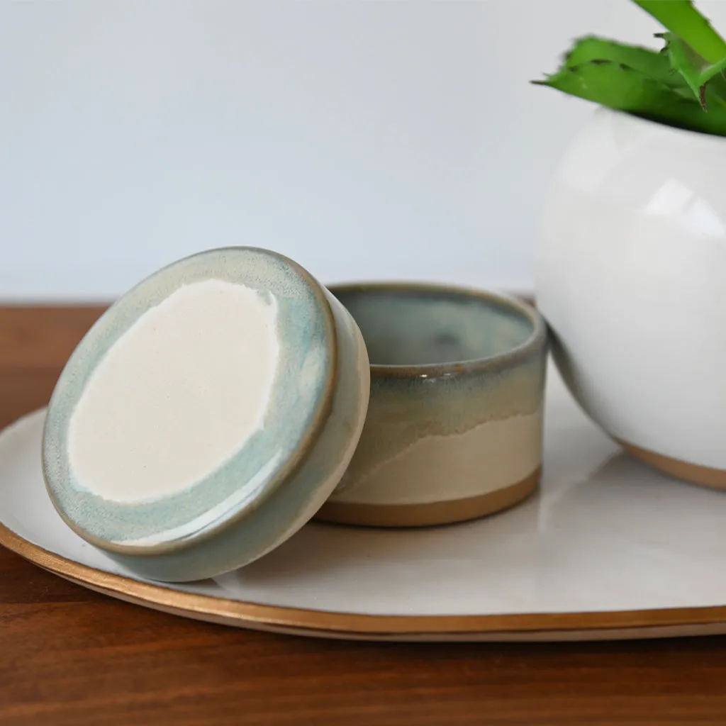 Trinket Dish Hydrangea