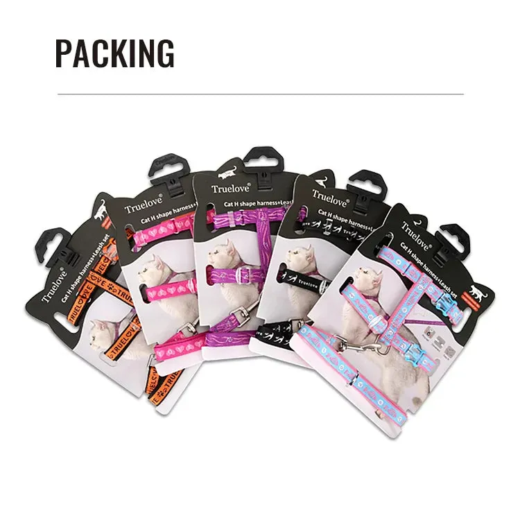 TrueLove Cat Harness and Leash Set TLH3912