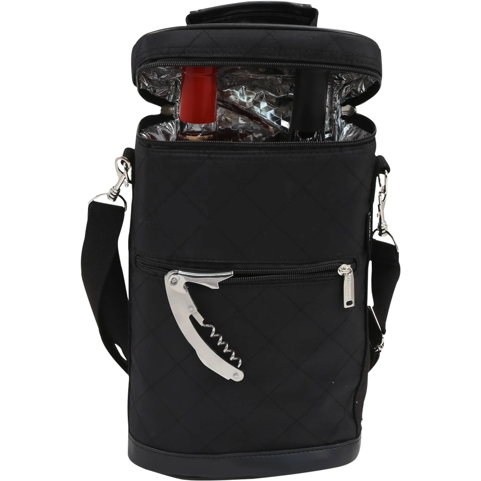 Two Bottle Insulated Wine Carrier