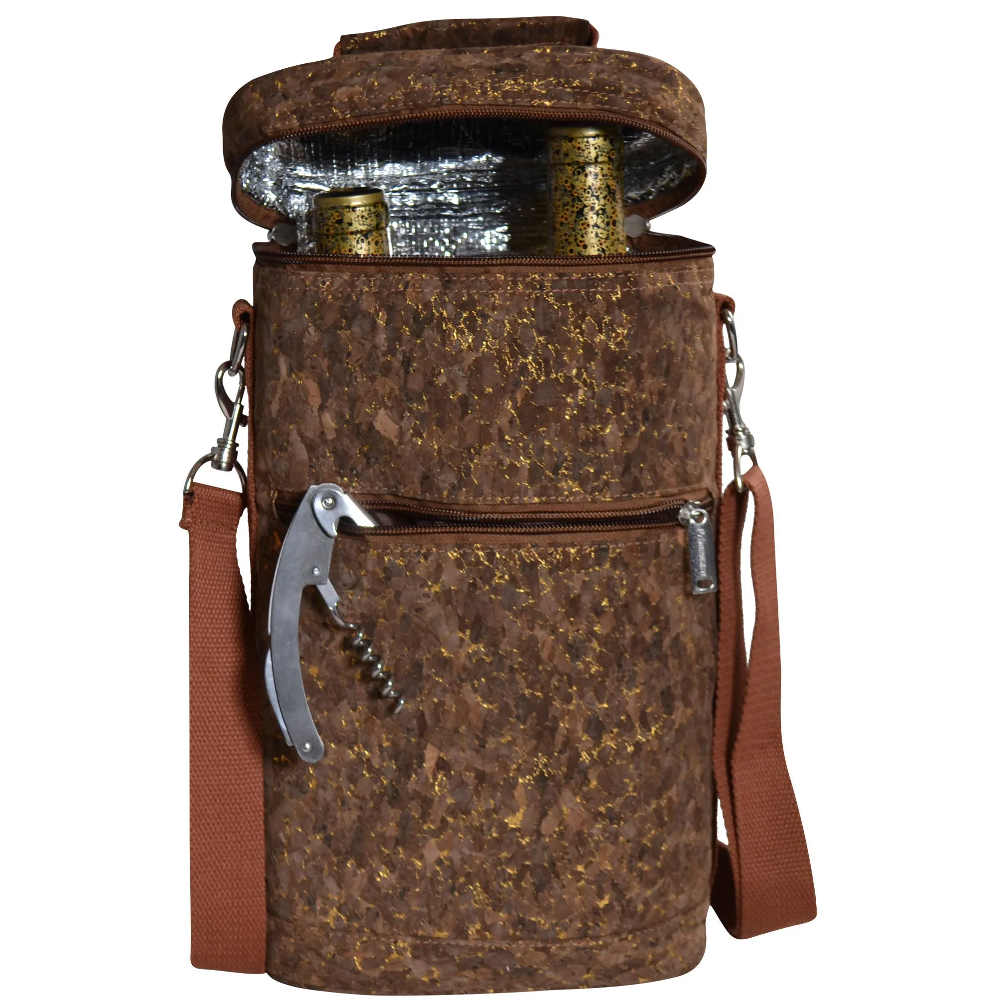 Two Bottle Insulated Wine Carrier