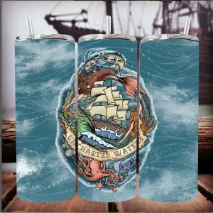 Uncharted Waters Insulated Tumbler