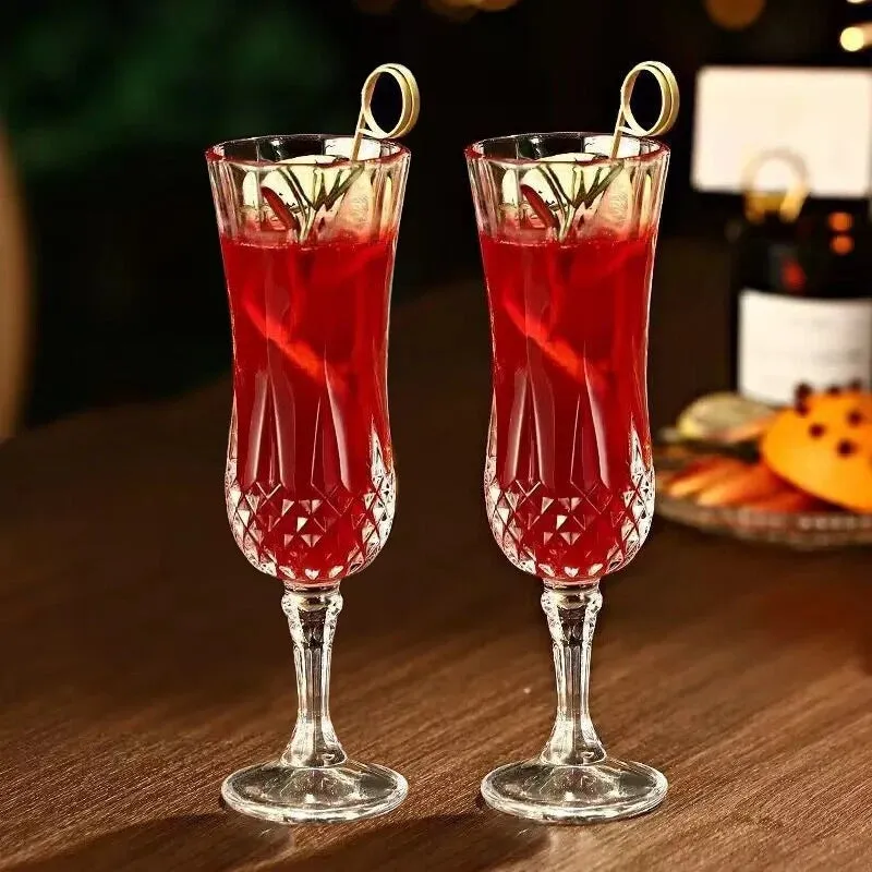 Vintage Crystal  Cocktail Goblet