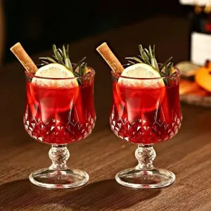 Vintage Crystal  Cocktail Goblet