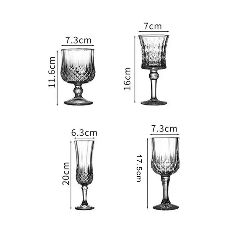 Vintage Crystal  Cocktail Goblet