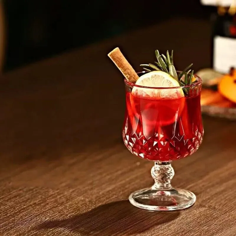 Vintage Crystal  Cocktail Goblet