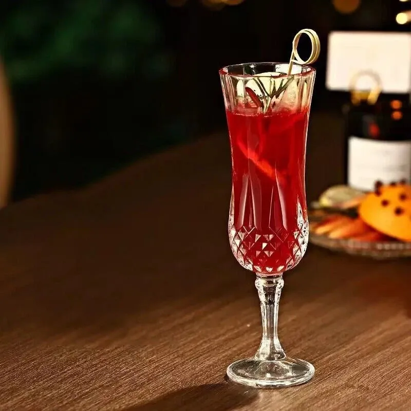 Vintage Crystal  Cocktail Goblet