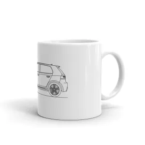 Volkswagen Golf R MK6 Silhouette Mug