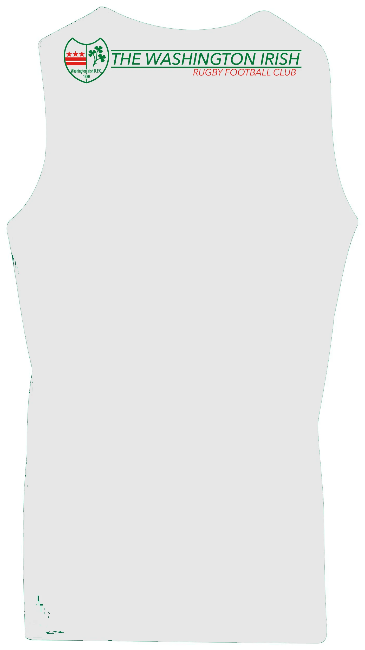 Washington Irish Rugby Reversible Pinnie