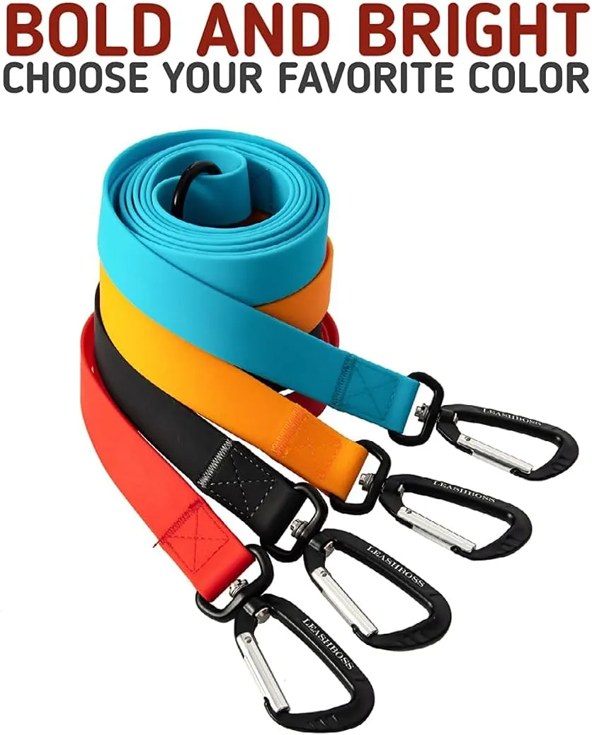 Waterproof Dog Leash with Carabiner and O-Ring