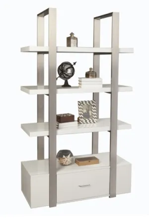 White High Gloss Etagere