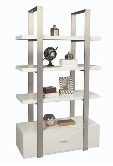 White High Gloss Etagere