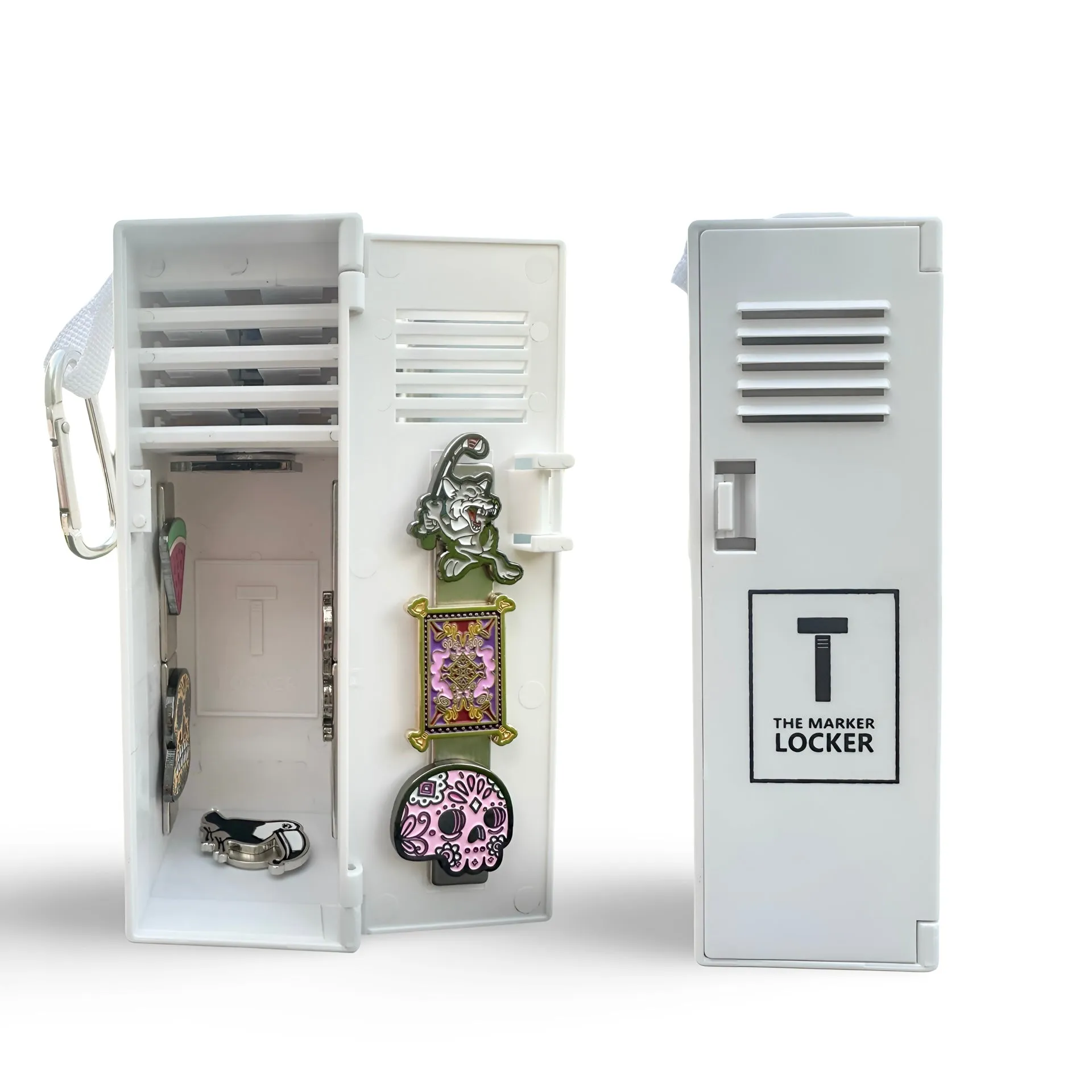 White Marker Locker