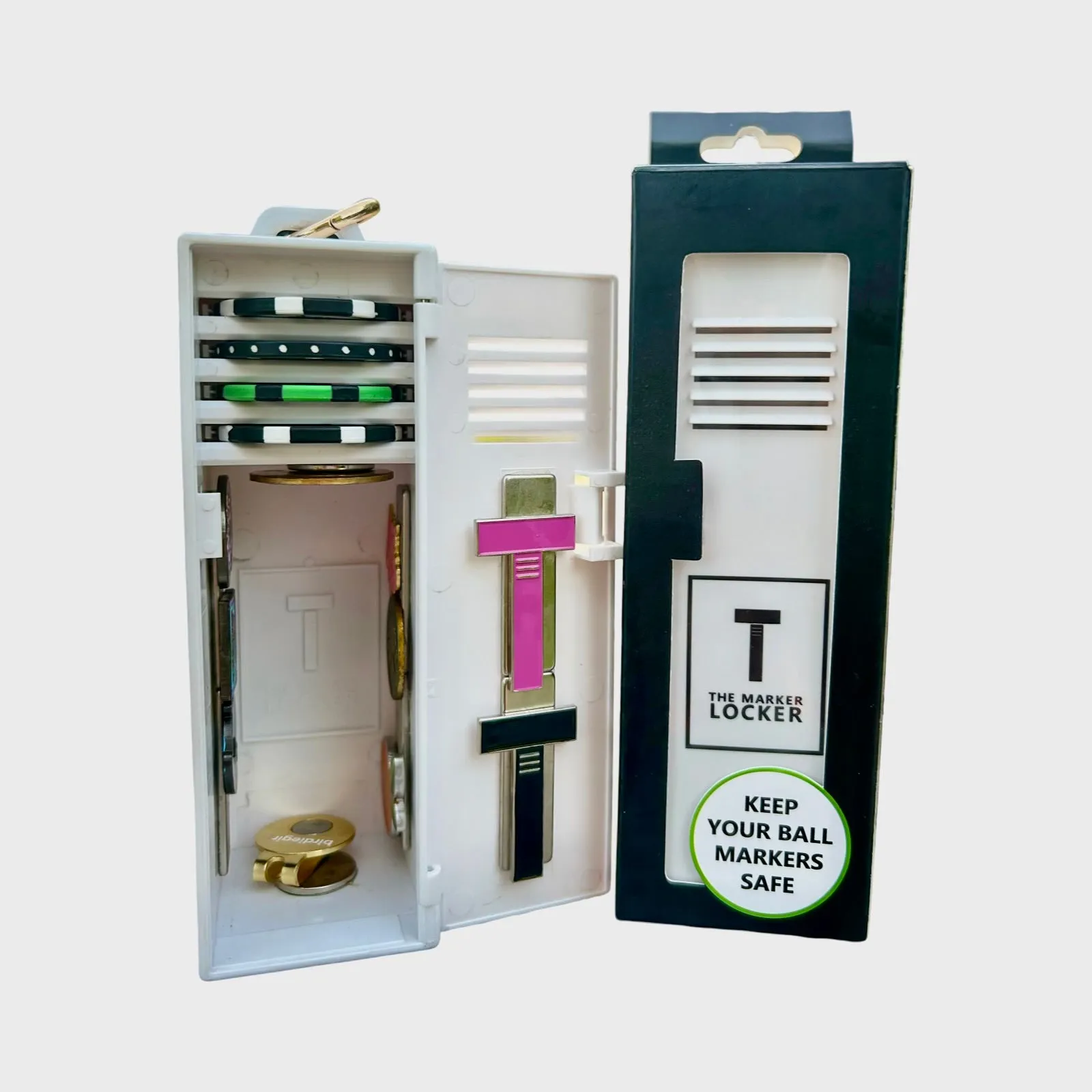 White Marker Locker