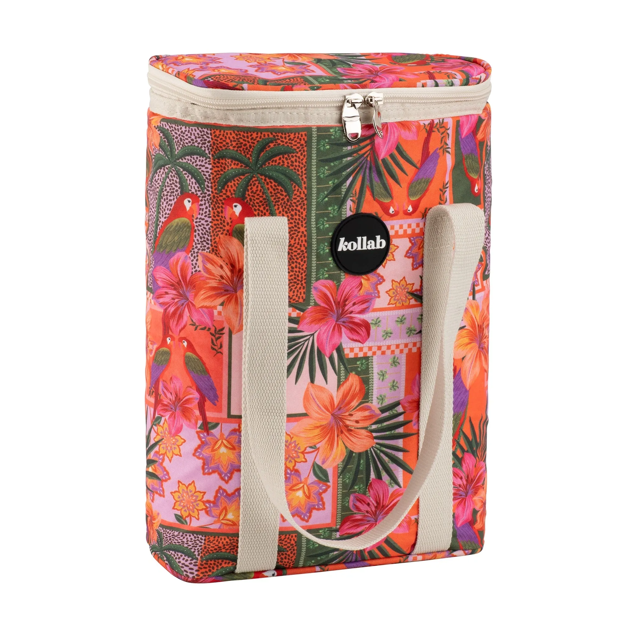 Wine Cooler Bag Parrot Paradise