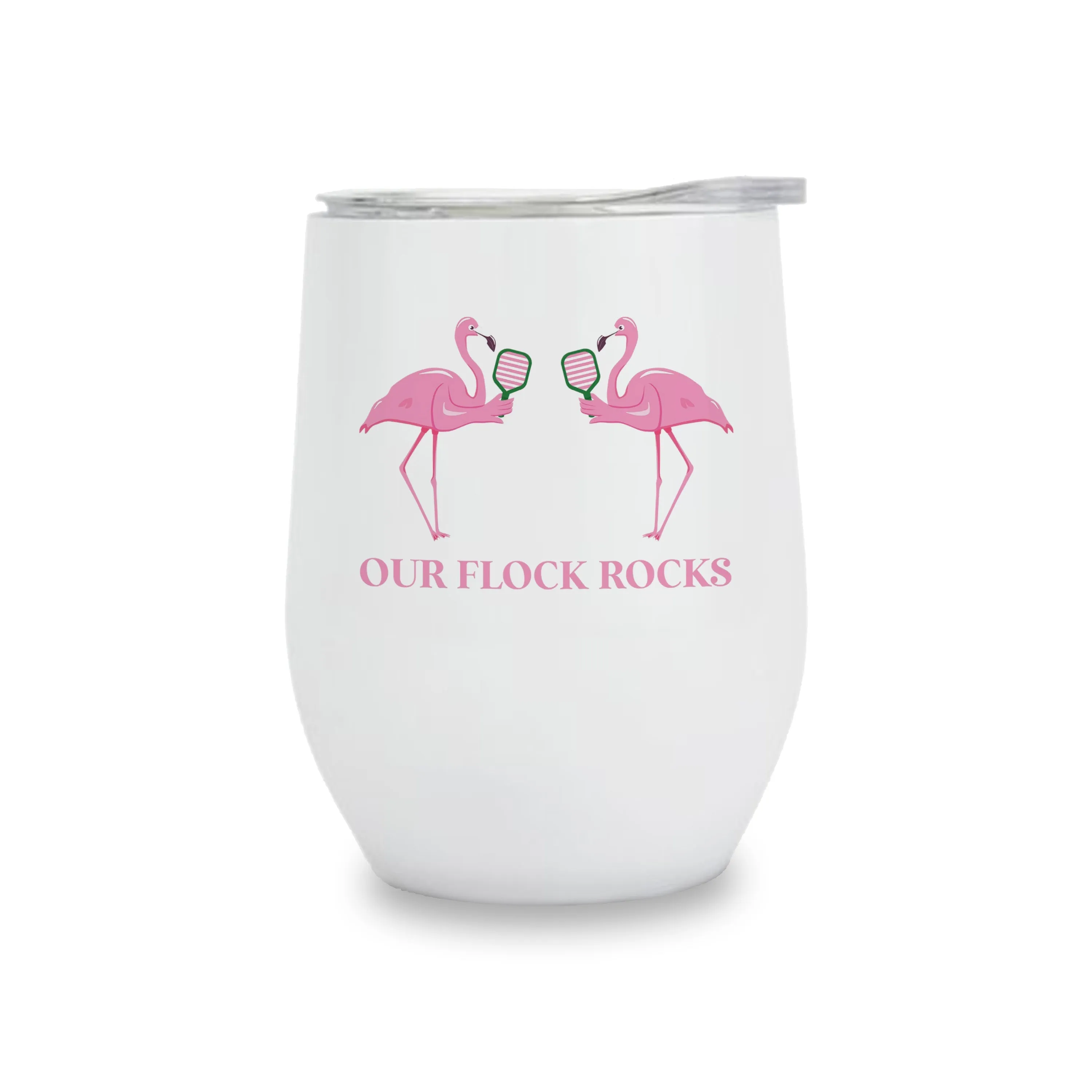 Wine Tumblers - Our Flock Rocks