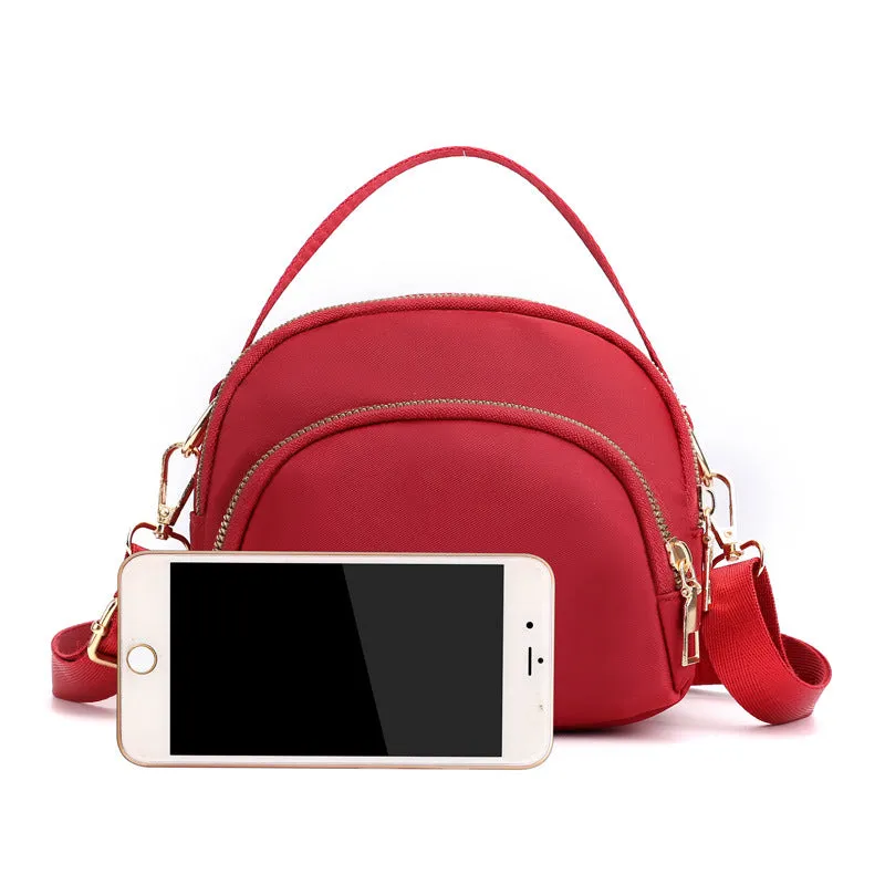 Women's Summer Nylon Mini Pouch Waterproof Cloth Crossbody Bags