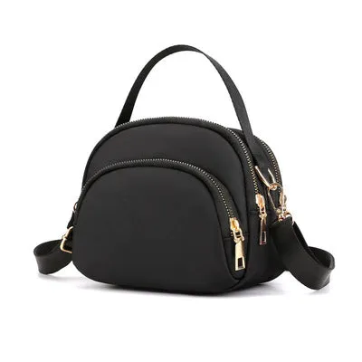 Women's Summer Nylon Mini Pouch Waterproof Cloth Crossbody Bags