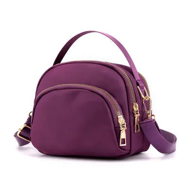 Women's Summer Nylon Mini Pouch Waterproof Cloth Crossbody Bags