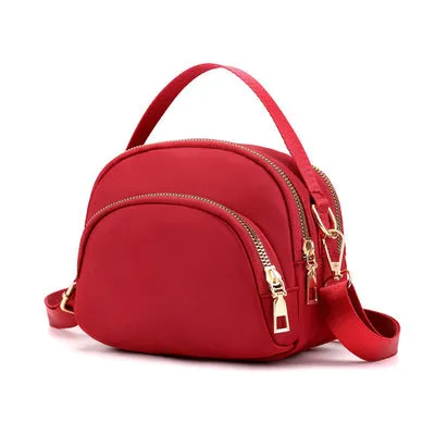 Women's Summer Nylon Mini Pouch Waterproof Cloth Crossbody Bags