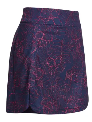 Womens Tropical Print Skort